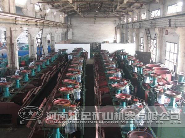 浮選工藝現(xiàn)場 浮選工藝現(xiàn)場