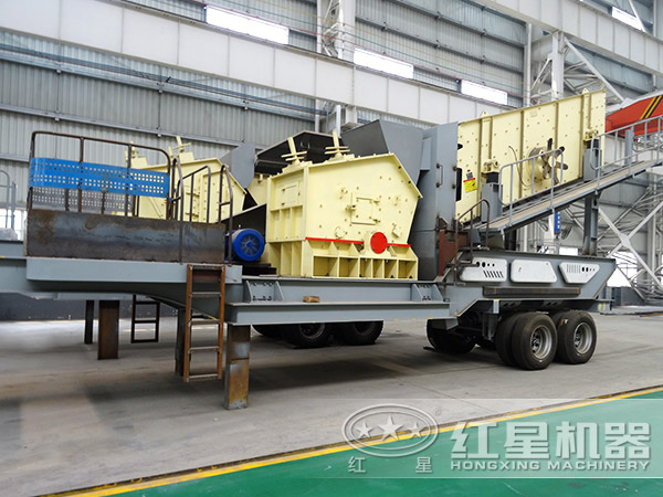移動式石子破碎機 移動式石子破碎機