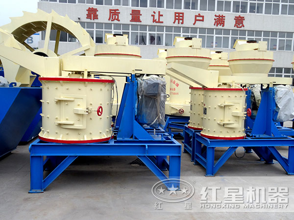 紅星機器時產100噸復合式破碎機 紅星機器時產100噸復合式破碎機