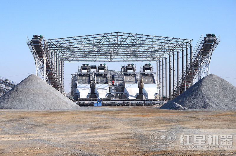 砂石生產(chǎn)線客戶現(xiàn)場(chǎng) 砂石生產(chǎn)線客戶現(xiàn)場(chǎng)