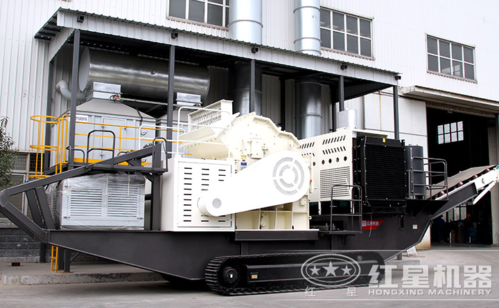 移動破碎站設備實拍圖 移動破碎站設備實拍圖