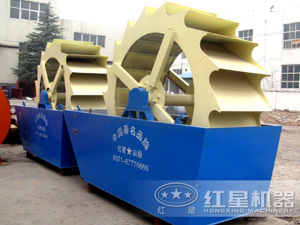 輪斗式洗砂機 輪斗式洗砂機