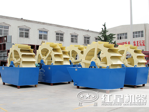 輪斗式洗砂機 輪斗式洗砂機
