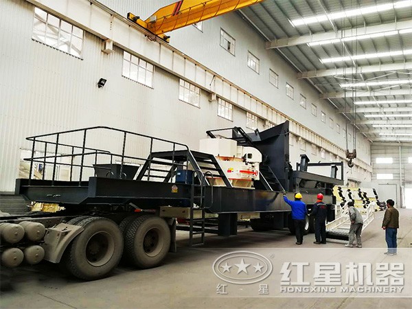 移動式石子破碎機 移動式石子破碎機