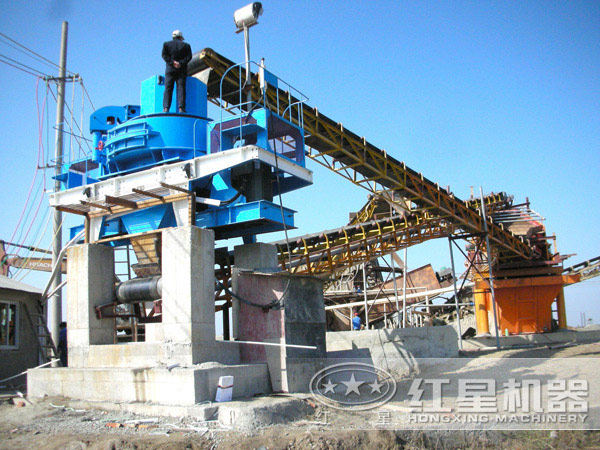 制砂機作業現場 制砂機作業現場