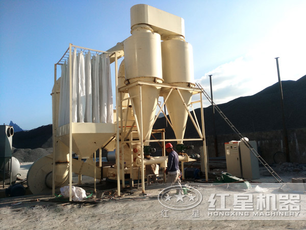 石頭磨粉機生產現場 石頭磨粉機生產現場