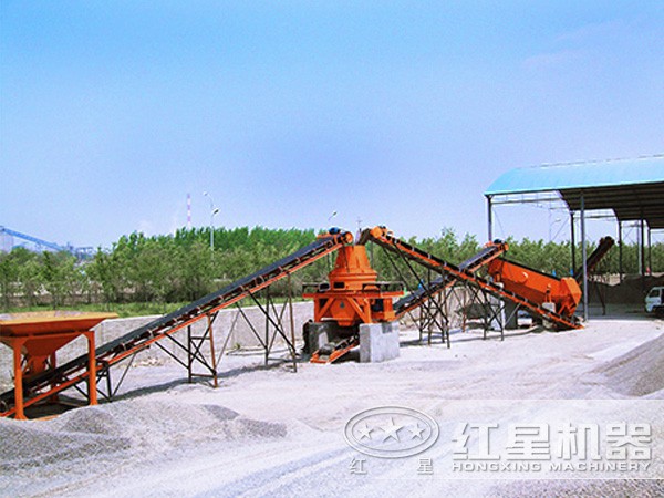 制砂機作業(yè)現(xiàn)場