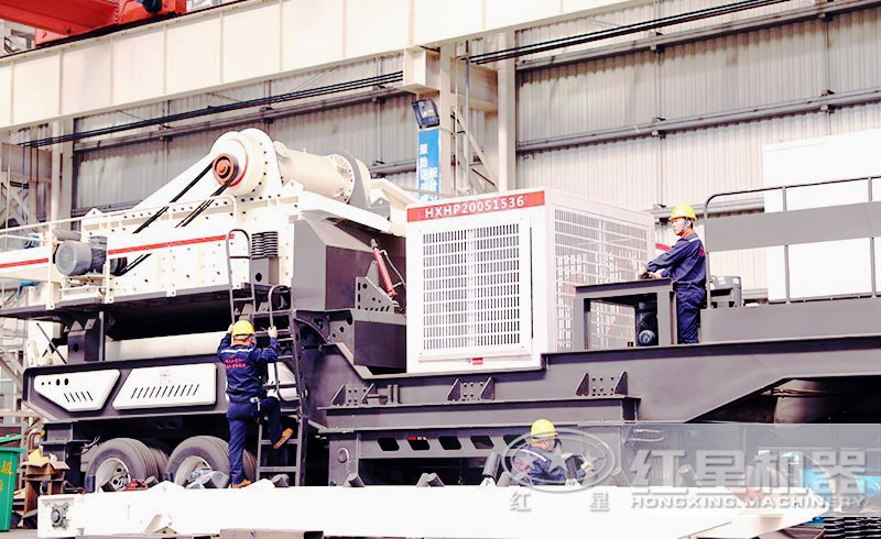 移動式煤矸石制砂機 移動式煤矸石制砂機