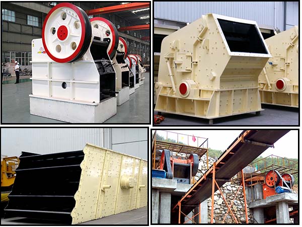 固定破碎、篩分設備 固定破碎、篩分設備