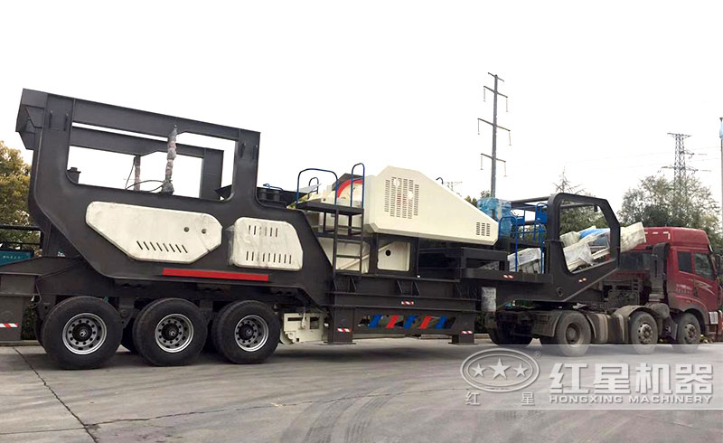 紅星車載移動建筑垃圾粉碎機(jī)發(fā)貨圖 紅星車載移動建筑垃圾粉碎機(jī)發(fā)貨圖