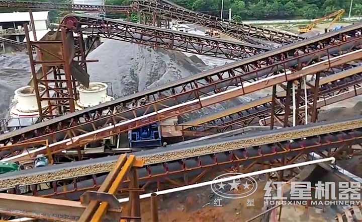 石子制砂客戶現(xiàn)場(chǎng)