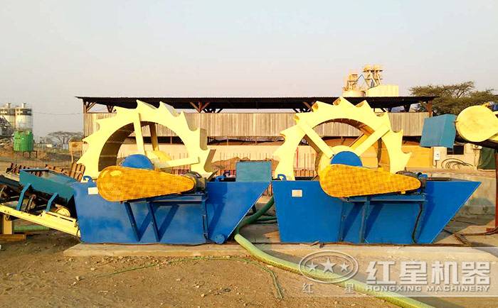 塞比亞輪斗洗砂機客戶現場 塞比亞輪斗洗砂機客戶現場