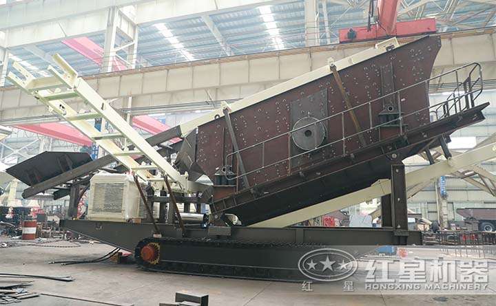 移動篩分機生產車間 移動篩分機生產車間