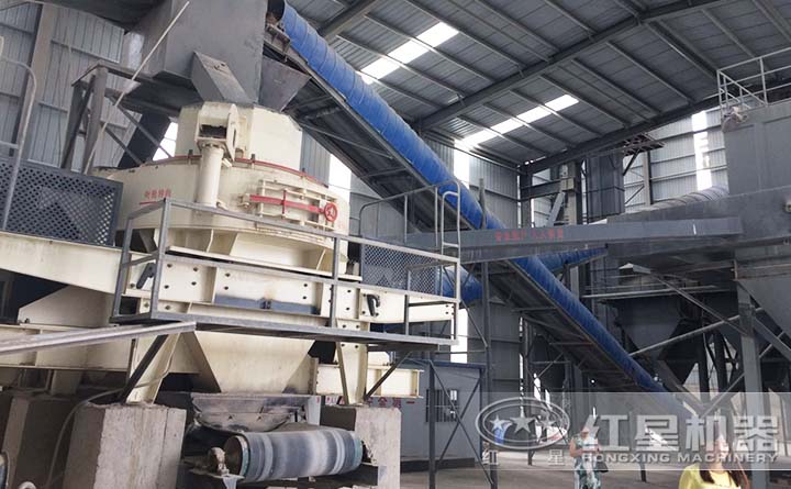 制砂機作業現場 制砂機作業現場