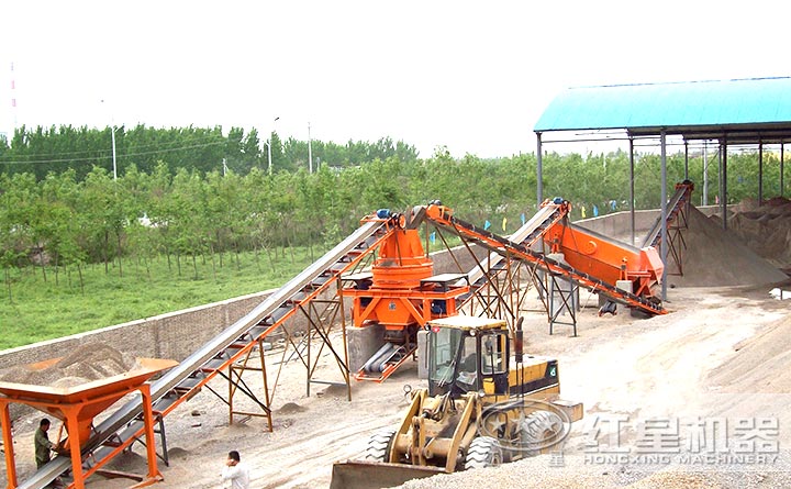 小型制砂生產(chǎn)線現(xiàn)場(chǎng) 小型制砂生產(chǎn)線現(xiàn)場(chǎng)