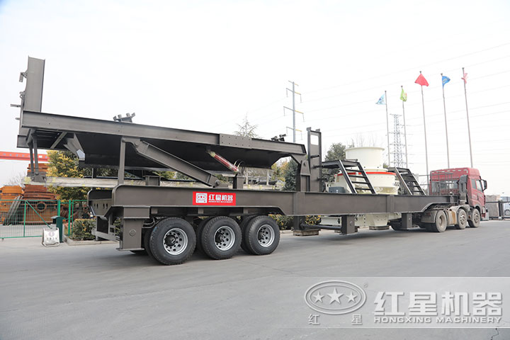 移動碎石機發貨現場 移動碎石機發貨現場