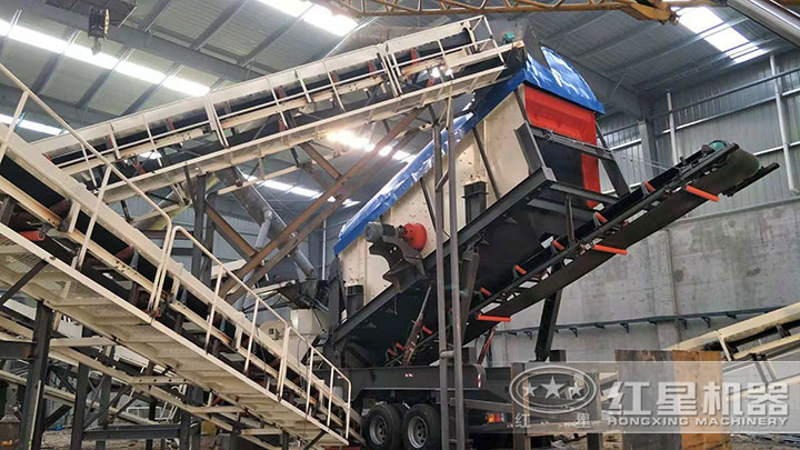 移動制砂現場 移動制砂現場