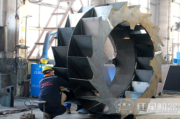 洗砂機生產(chǎn)車間 洗砂機生產(chǎn)車間