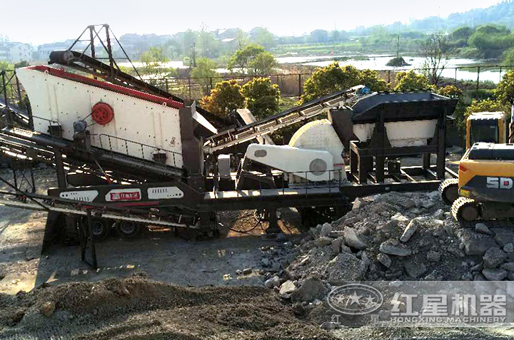 流動制砂機作業現場 流動制砂機作業現場