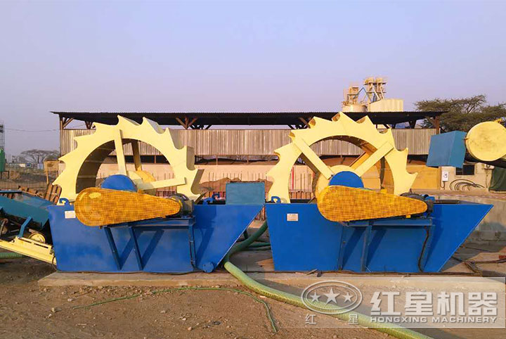 輪斗式洗砂機(jī) 輪斗式洗砂機(jī)