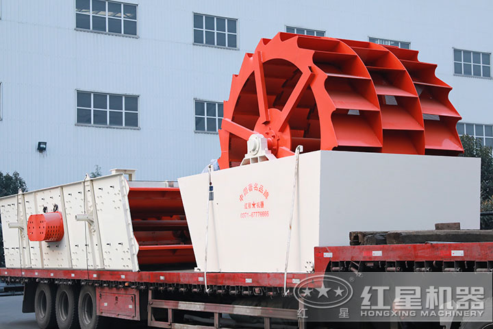 振動篩與洗砂機(jī)發(fā)貨實(shí)拍 振動篩與洗砂機(jī)發(fā)貨實(shí)拍