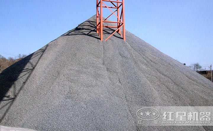 砂廠生產的機制砂 砂廠生產的機制砂