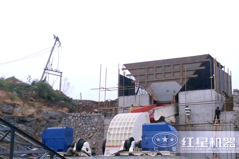 黑龍江客戶破碎煤矸石現場 黑龍江客戶破碎煤矸石現場