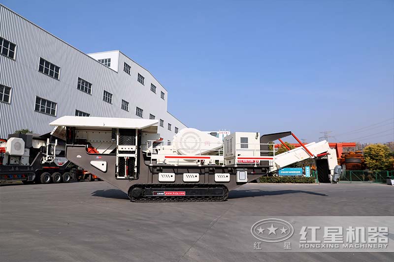 履帶式移動鄂式碎石機設(shè)備 履帶式移動鄂式碎石機設(shè)備