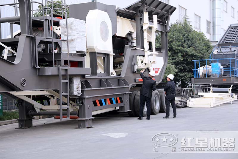 紅星參觀紅星移動打砂機廠區 紅星參觀紅星移動打砂機廠區