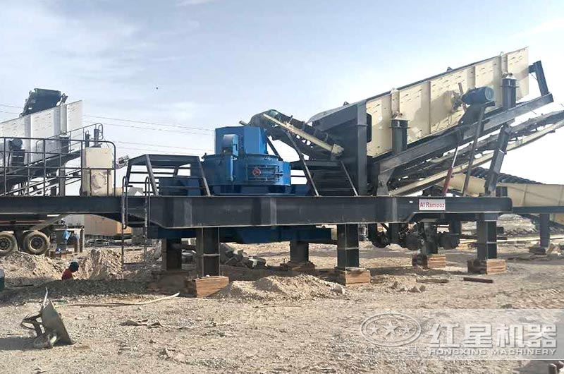 移動制砂機生產(chǎn)現(xiàn)場 移動制砂機生產(chǎn)現(xiàn)場