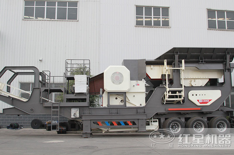 建筑垃圾移動破碎站 建筑垃圾移動破碎站