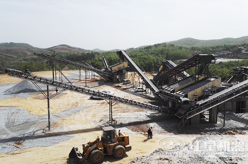 制砂加工生產現場 制砂加工生產現場