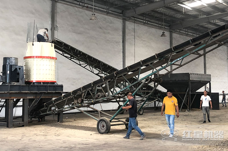 復合式制砂機設備應用現場 復合式制砂機設備應用現場