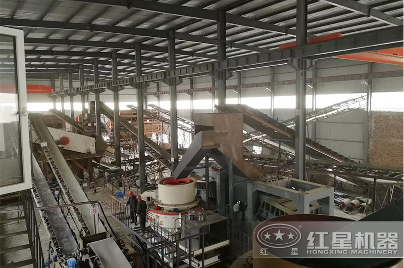 青石制砂加工生產客戶現場 青石制砂加工生產客戶現場